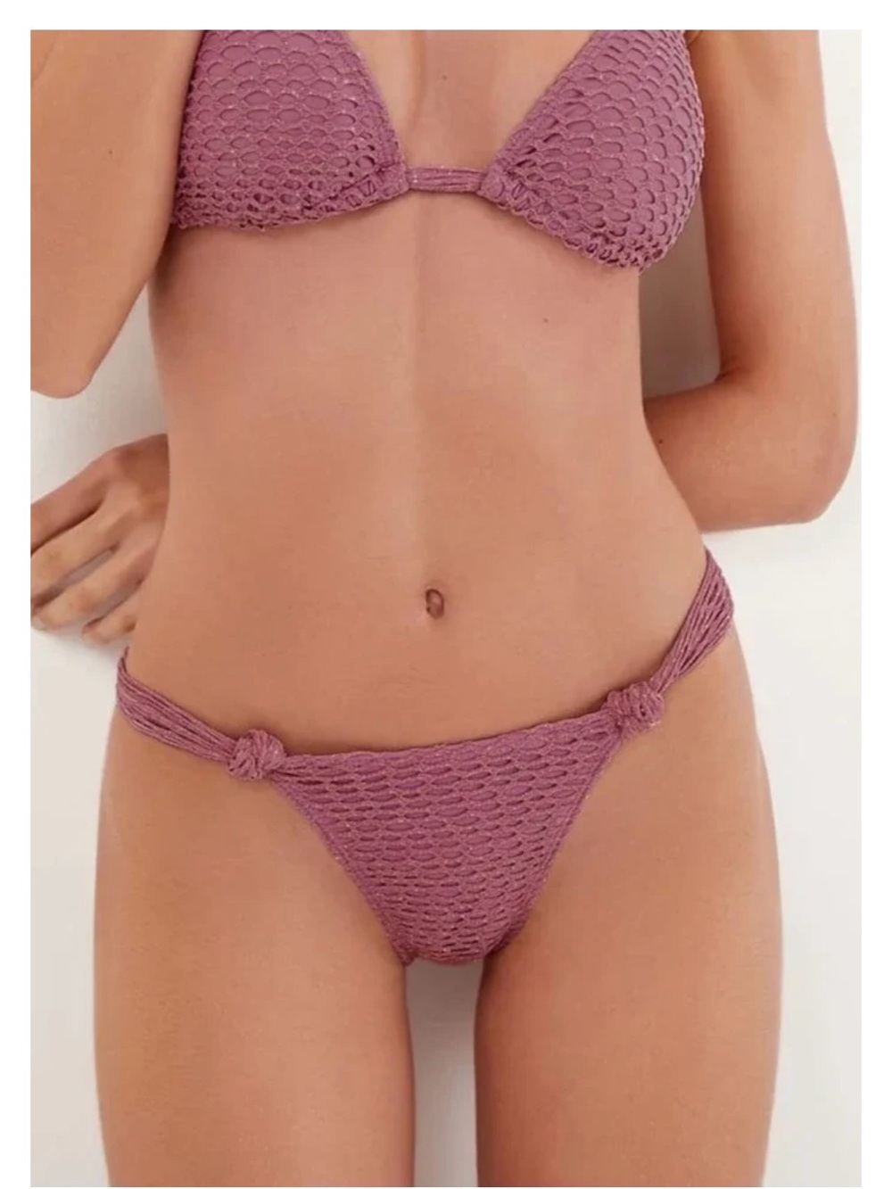 VIX ALANNA KNOT TOP & MIA MESH BOTTOM